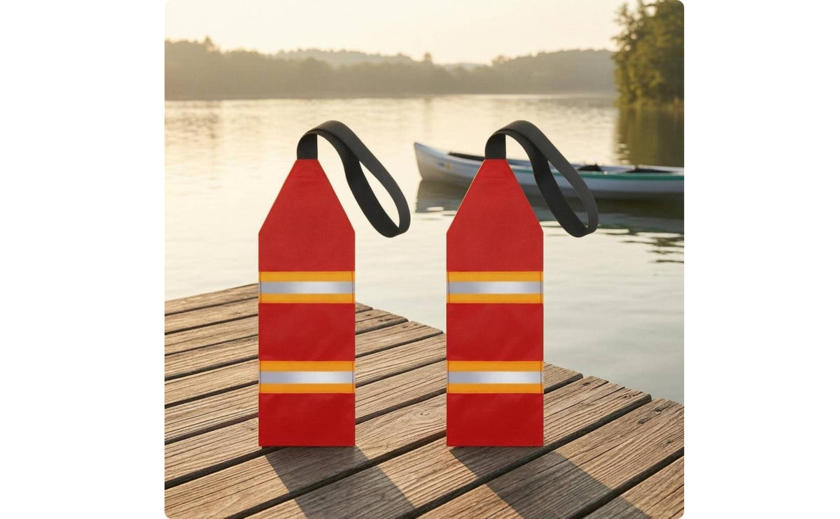 Hanging Marker Flag Red Reflective Flag Tear-Resistant