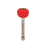Floating Pool Thermometer Two-Scale Scale Spa Thermometer Red Liquid Column Clear Tube