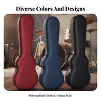 Ukulele Case Padded Lightweight Ukulele Case Musical Instrument Accessory Soft Interior Wear-Resistant for Storage, Gigging