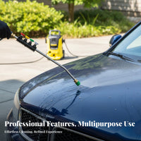 Quick Connect High Pressure Washer Spray Lance Multi-Angle Cleaning Pressure Washer Extension Wand Long-Lasting Stainless Steel