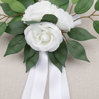 Bridal Car Flower Set Handmade Vehicle Decor Photo-Ready for Brides