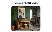 Solid Wood Build Modular Cubby Organizer Customizable Layout Stackable Storage Cube Multiple Module Options Bookcase Large Capacity for Homeowners, Families, Apartment Dwellers, Living Room, Office, Bedroom, Closet