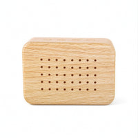 Beech Wood Sound Machine Portable Ambient Sound Machine for Light Sleepers, Bedroom, Meditation
