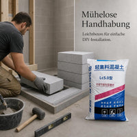 Lightweight Aggregate Concrete for Roof Insulation and Leveling