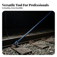 Railway Fastener Puller Heavy Duty Railroad Track Tool Single-Piece Ly Molded Nail Puller for Professionals, Emergency Urgent Help, Garage