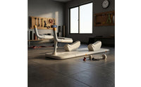 Curved Handles Crawling Trainer Board Padded Crawl Workout Machine Compact Knee Support Trainer Indoor