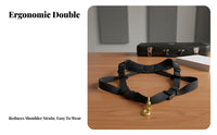 Distributes Weight Evenly Double Shoulder Saxophone Strap Ergonomic Design Double Shoulder Sax Strap Comfortable for Students, Marching Band