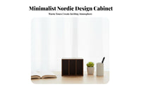 Stackable Organizer Box Customizable Laydirectly Single Storage Cube Minimalist & Design Shelving Single Unit for Apartment Dwellers, Residents