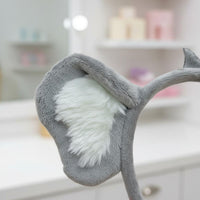 Single Size Fits Most Faux Faux Hair Koala Headband Lightweight Koala Ears Headband Easy Attachment for Women, Party