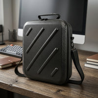 Router Carrying Case Shockproof Router Case with Shoulder Strap Portable for Commuters, Field Technicians, Outdoor