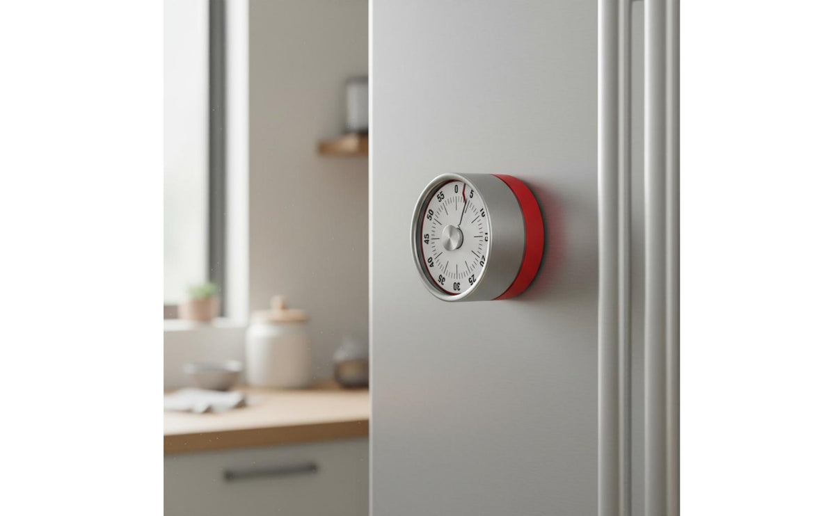 No Batteries Required Stainless Steel Egg-Cooking Timer Timer Battery-Battery-Less Kitchen Timer Loud Alarm Time Management Tool Easy to Use for Baking