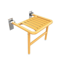Wall-Mounted Shower Bench Space-Saving Folding Shower Bench Foldable Furniture for Elderly, Washroom