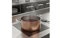Thickened Body Three-Layer Pot and Pan Set Even Heat Distribution Stainless Steel Cookware Set Heavy Gauge Stainless Steel Soup Pot Rust Resistant for Stewing, Stovetop