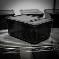 Clear Reptile Box Anti-Containment Design Ventilated Arachnid Enclosure Easy to Pristine Transparent Reptile Breeding Box