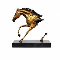 Leaping Horse Statue Modern Art Figure Decorative House Decoration for Office