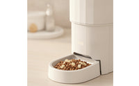 Automatic Feeder with Two Bowls Anti-Jam Automatic Pet Feeder Easy to Clean Stable for Cats, Daily Feeding, Vacation