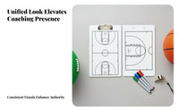 Rewritable Instructor Board Lightweight Rewritable Football Strategy Board PVC Sports Strategy Clipboard for PE Teachers, Team Captains
