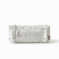 Cute Textile Pencil Case Portable Pencil Case with Zipper Lightweight Zippered Stationery Pouch Soft for Students