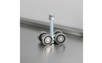 12mm Bolt Bolt Hanging Door Roller Assembly Hex Nut Top Hung Sliding Door Rollers Effortless Rolling Sliding Track Roller Heavy Duty