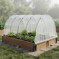 Garden Net Frame Set Long-Lasting Fiberglass Garden Hoops Heavy-Duty