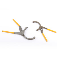 Manual Adjustable Filter Wrench Insulated Handles Filter Housing Wrench Serrated Jaw Repair Tool Metal