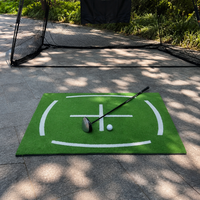 golf hitting mat