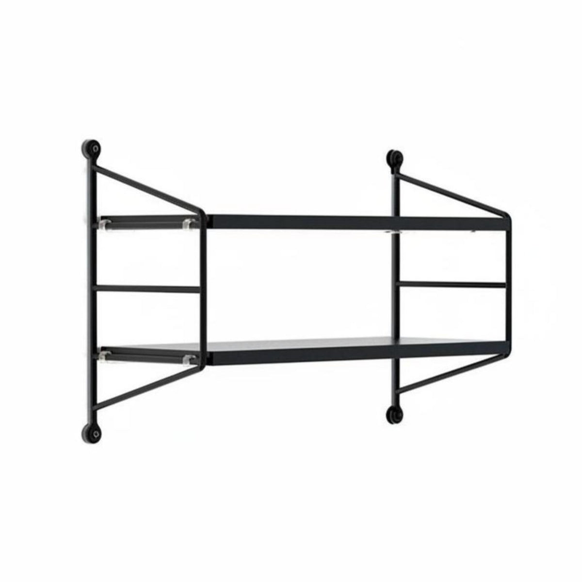 Adhesive Floating shelf Space-Saving Wall Shelf Anti-Fall Guardrail for Students