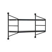 Adhesive Floating shelf Space-Saving Wall Shelf Anti-Fall Guardrail for Students