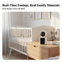 Visual Call Camera with Screen Interactive Audio Smart Baby Monitor Single Press Call Camera Observation Equipment