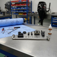Marine Outboard Control Set Smooth Outboard Motor Control  Adaptation Set Easy Installation Boat Hardware for Engine Upgrade
