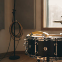 Snare Drum Rimshots Solid Maple Snare Drum Rims Riser Block for Drummers, Percussionists, Audio Production Studio