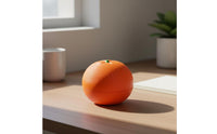 Transformable Design Transforming Orange Fidget Simulation Fruit Stress Relief Orange Container Trinket Box for Office, Home