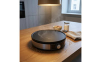 Adjustable Temperature Electric Crepe Maker Indicator Lights Crepe Maker Flat Cooking Surface Round Griddle 1000 W