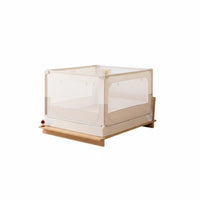 Insect Protection Infant Anti-Fall Mosquito Net Full Enclosure Bed Tent See-Through Mesh Baby Safety Gear Zippered Entry for Infants, Toddlers, Parents, Indoor, Bedroom, Nap Time, Travel