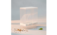Automatic Bird Feeder Spill-Resistant No-Mess Bird Feeder Husk Separating Pet Accessory for Parrot Owners