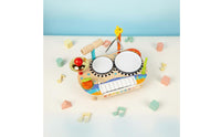 Wooden Drum keyboard Toy Rhythm Learning Kids Drum Kit Sound Recognition Multifunction Musical Toy for Preschool