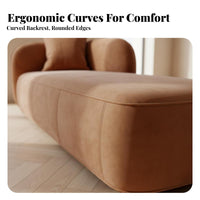 Luxury Design Oversized relaxing Chaise architecturalaesthetic Single-side Chaise Lounge Statement Piece Daybed Modern Aesthetic for Homeowners, Book Lovers, Movie enthusiasts, Bedroom, Hotel, Apartment, Home Theater