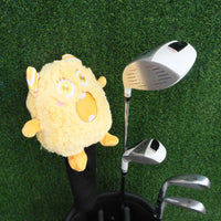 Golf Animal Headcover Little Monster Series Fairway Wood Cute Cartoon Club Head Cover