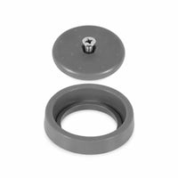 Replacement Faucet Outlet with Screw Plastic Perforated Faucet Cap Cylindrical Hardware for Wash Stations