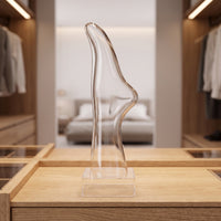 Acrylic Foot Display Transparent Foot Display Model Clear for Boutiques, Retailers, Boutique Presentations, Retail Counters, Product Photography