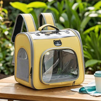 Cat Carrier Backpack Breathable Cat Backpack Carrier Portable Handsunrestricted for Travel, Vet Visits