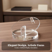 Acrylic Bracelet Holder Modern Design Acrylic Bracelet Stand Versatile Use Bangle Display rack for Online Sellers, Retail Stores, Craft Fairs