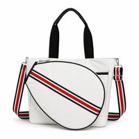 Racket Storage Bag with Shoulder Strap Structured Tennis Racket Bag Versatile for Sports Training