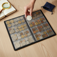 A4 Coin Collection Album 120 Pockets Large Capacity Commemorative Coin Holder