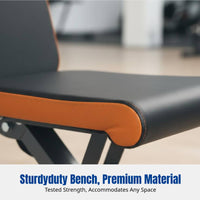 Sit Up Bench, Dumbbell Bench, Multi-Functional Foldable Fitness Chair, Abdominal Exercise Equipment, Adjustable Incline, Home Gym