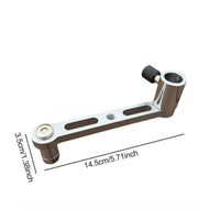 Aluminum Alloy Tray Extension Arm Long-Lasting Fishing Box Bridge Bracket Easy Installation Fishing Chair Arm Extender