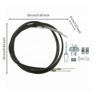 Parking Brake Cable Repair Kit Flexible Emergency Brake Cable Assembly