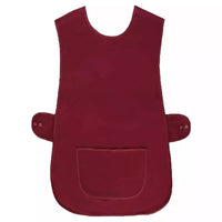 Smock Easy to Wear Sleeveless Apron Vest Washable Barber Apron Vest for Barbers, Waiters