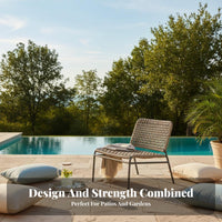 4 Pieces Waterresistant 4-Piece Woven Sofa Set sun-resistant outsidedoor Furniture Weather-Resistant Patio Seating Group Includes pads for Hotel Owners, Homeowners, Families, Courtyard, Garden, Backyard, Balcony