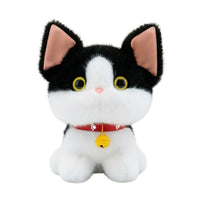 Stuffed Toy with Bell Fuzzy Cuddly Doll Adorable for Bedroom, Teens